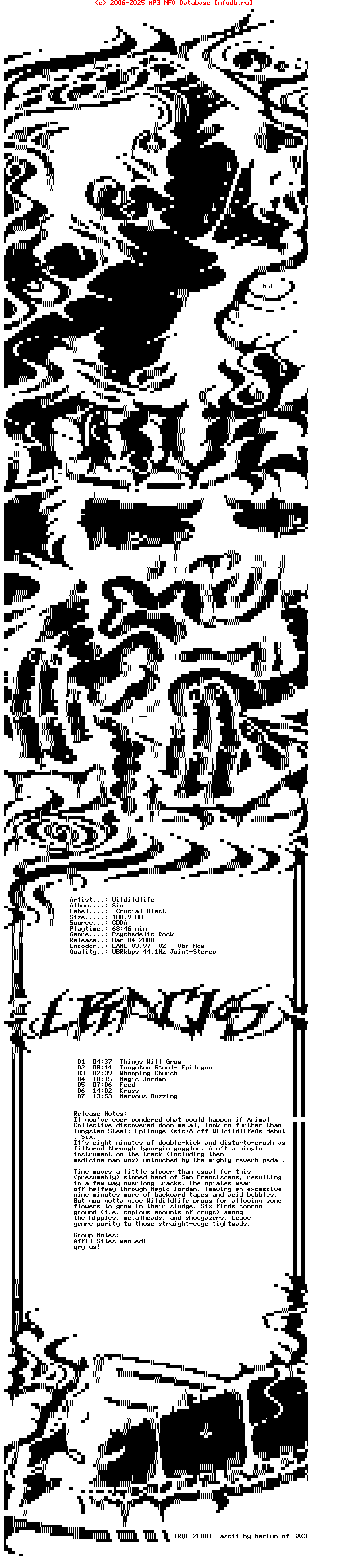 Wildildlife_-_Six-2007-Trve