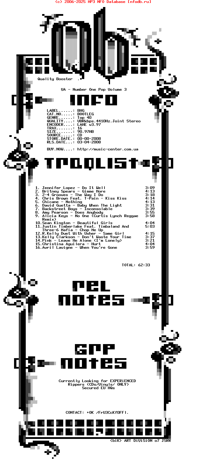 VA-Number_One_Pop_Vol_3-(BOOTLEG)-CD-2008