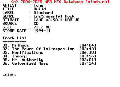 Tone-Build-1994