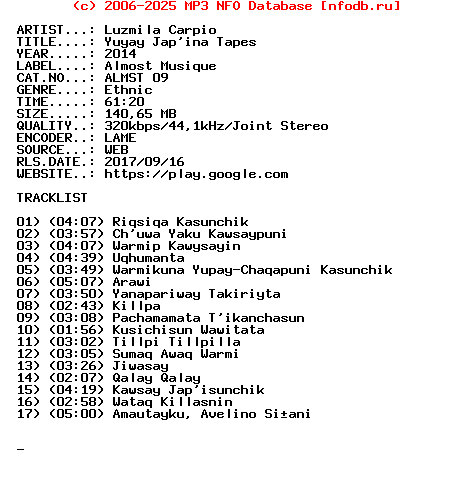 Luzmila_Carpio-Yuyay_Japina_Tapes-(ALMST_09)-WEB-2014