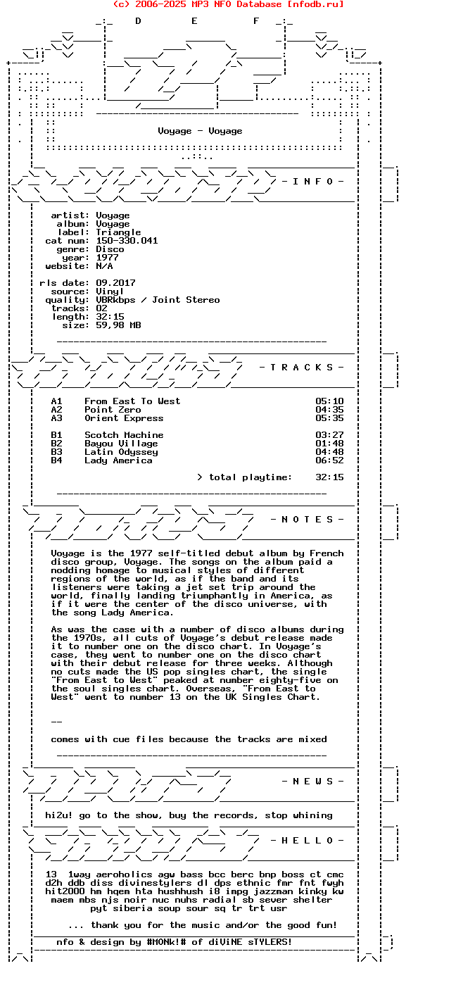 Voyage-Voyage-(TRIANGLE)-Lp-1977
