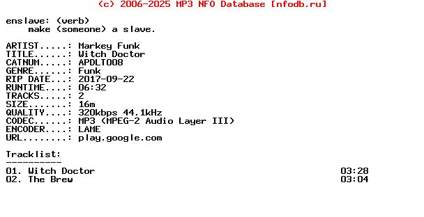 Markey_Funk-Witch_Doctor-(APDLT008)-WEB-2017