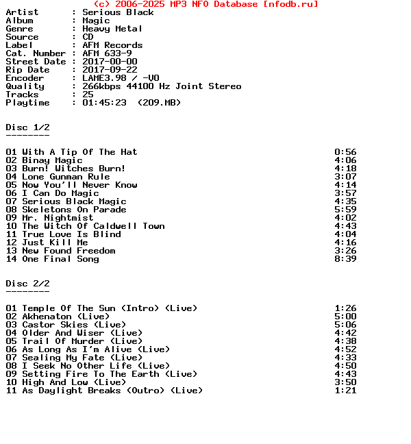 Serious_Black-Magic-Limited_Edition-2CD-2017