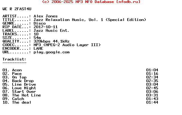 Alex_Jones-Jazz_Relaxation_Music_Vol_1_(SPECIAL_EDITION)-WEB-2017