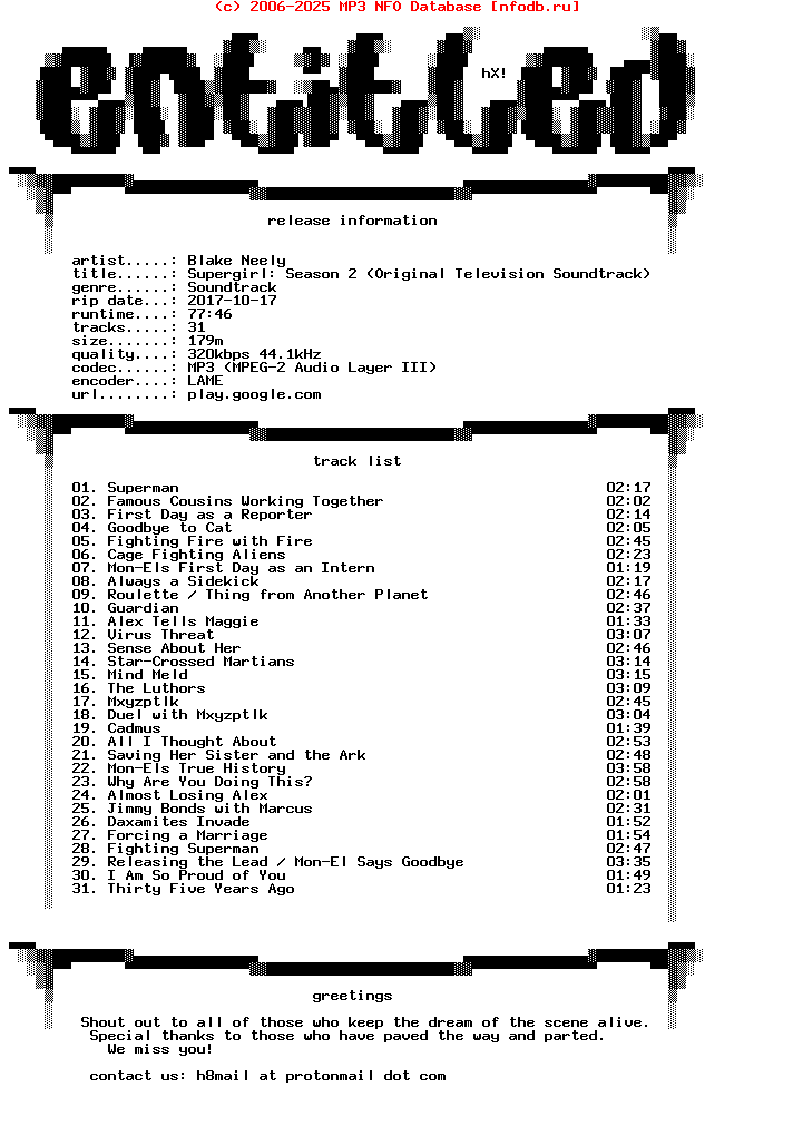Blake_Neely-Supergirl_Season_2_(ORIGINAL_TELEVISION_SOUNDTRACK)-WEB-2017