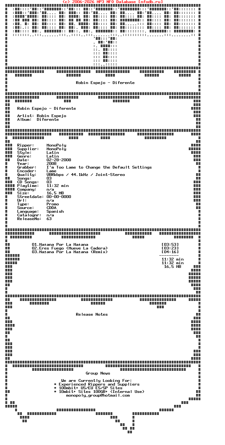Robin_Espejo-Diferente-Promo_CDS-SP-2008-MonoPoly
