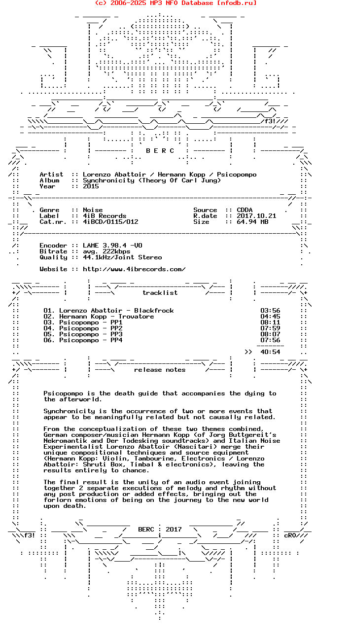 Lorenzo_Abattoir-Hermann_Kopp-Psicopompo--Synchronicity_(THEORY_OF_CARL_JUNG)-Split-2015-BERC