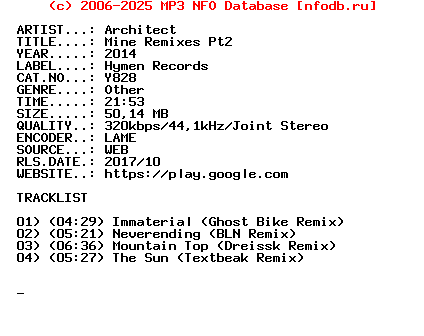Architect-Mine_Remixes_Pt2-(Y828)-WEB-2014