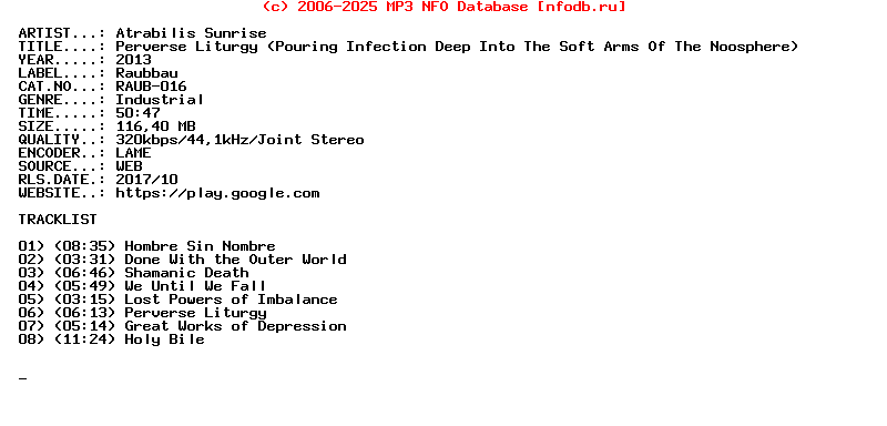 Atrabilis_Sunrise-Perverse_Liturgy_(POURING_INFECTION_DEEP_INTO_THE_SOFT_ARMS_OF_THE_NOOSPHERE)-(RAUB-016)-WEB-2013