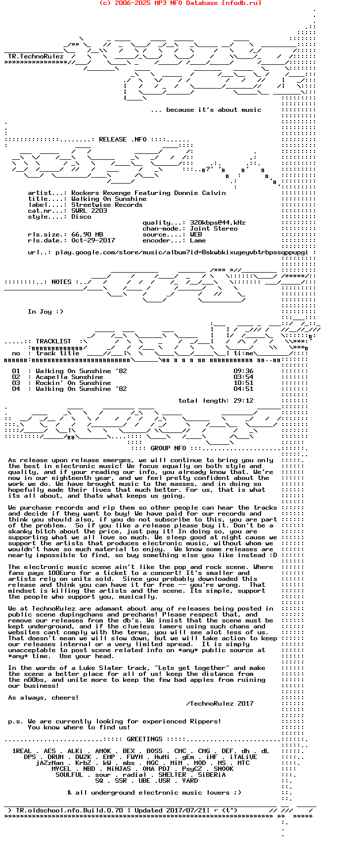 Rockers_Revenge_Featuring_Donnie_Calvin_-_Walking_On_Sunshine_(SWRL_2203)-WEB-1982-TR