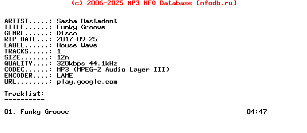 Sasha_Mastadont-Funky_Groove-WEB-2017