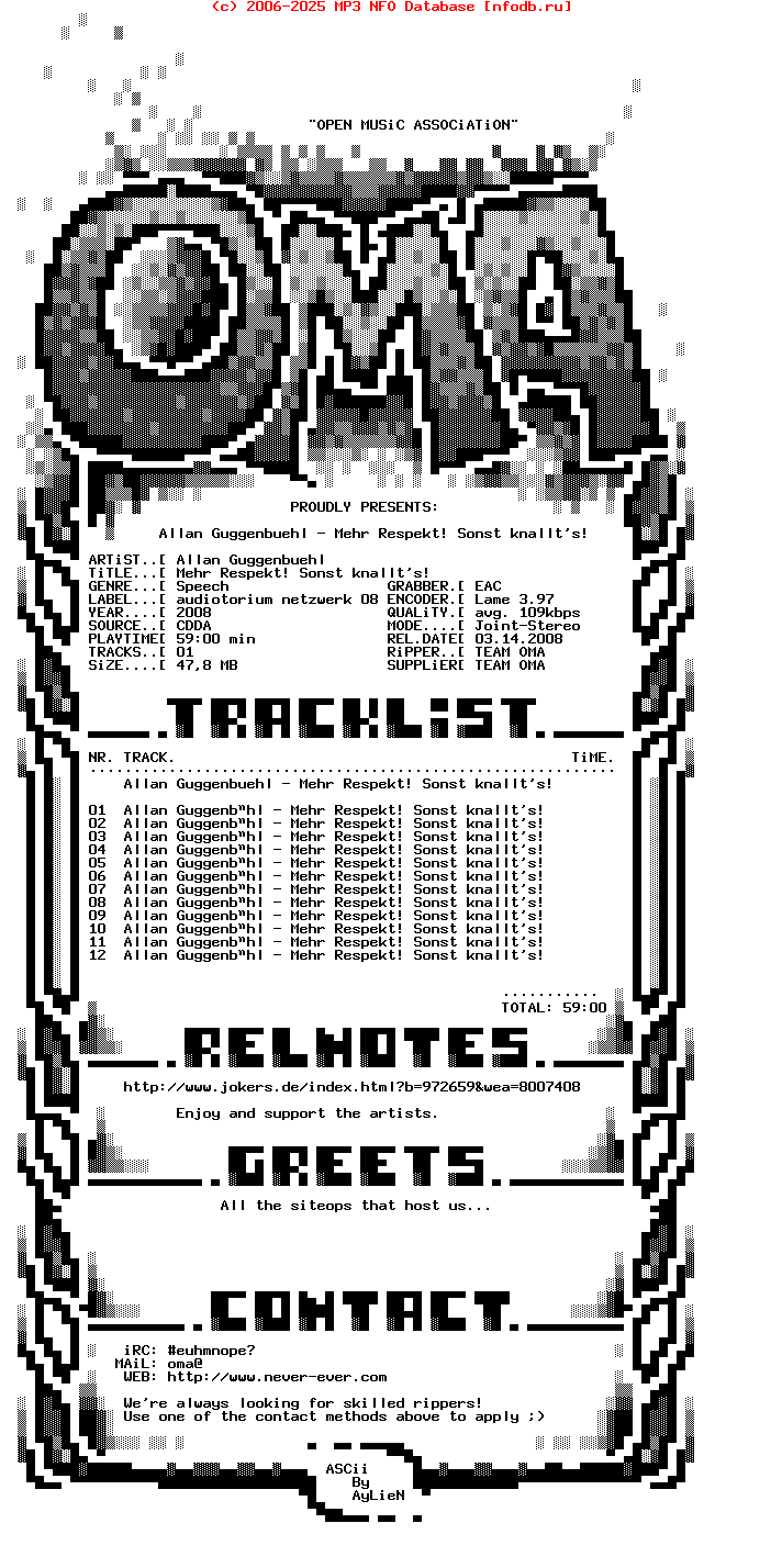 Allan_Guggenbuehl--Mehr_Respekt_Sonst_Knallts-DE-2008-OMA