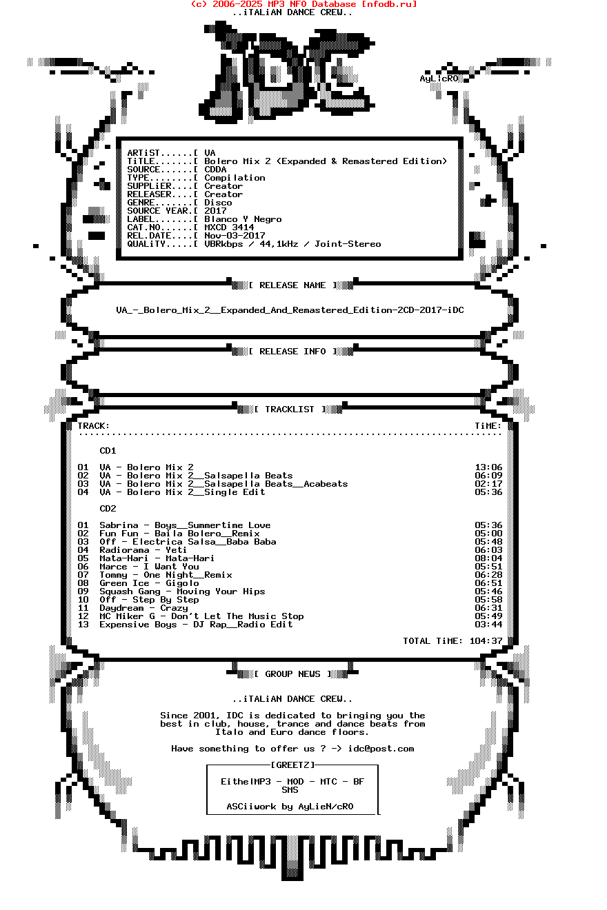 VA_-_Bolero_Mix_2__Expanded_And_Remastered_Edition-2CD-2017-iDC