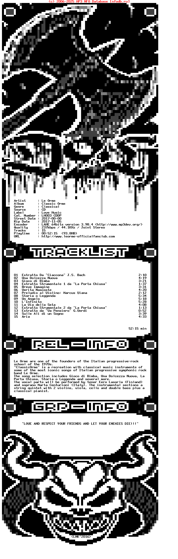 Le_Orme-Classic_Orme-CD-2017