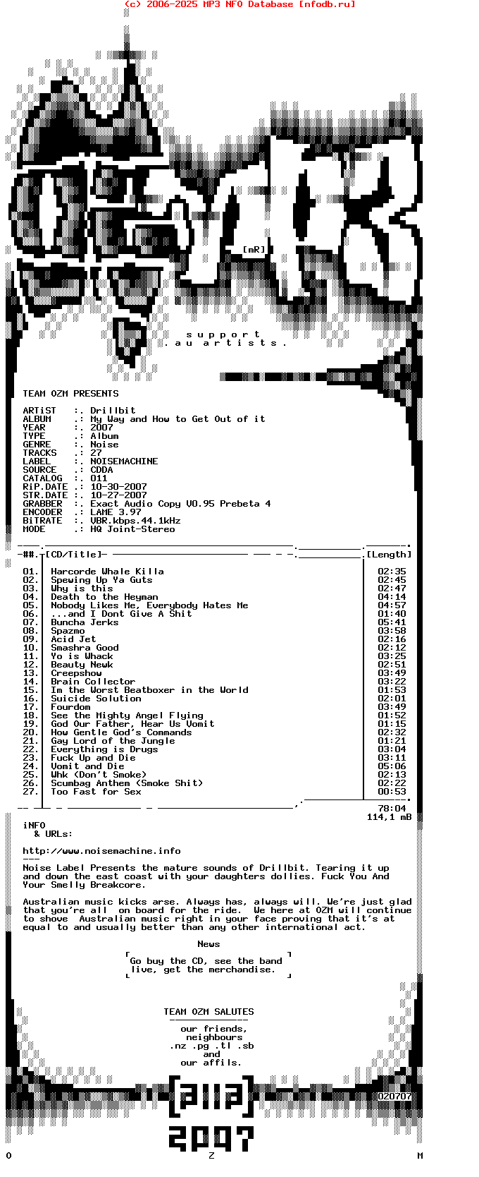 Drillbit-My_Way_And_How_To_Get_Out_Of_It-2007