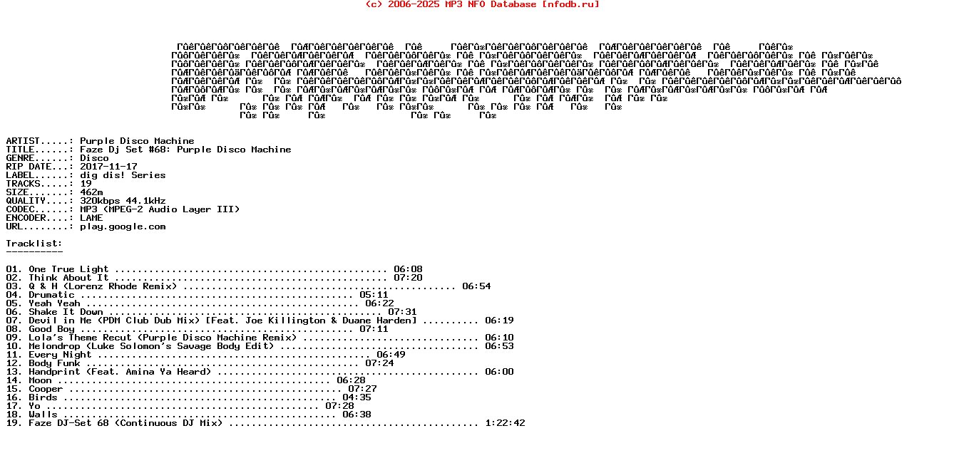 Purple_Disco_Machine-Faze_Dj_Set_68_Purple_Disco_Machine-WEB-2017