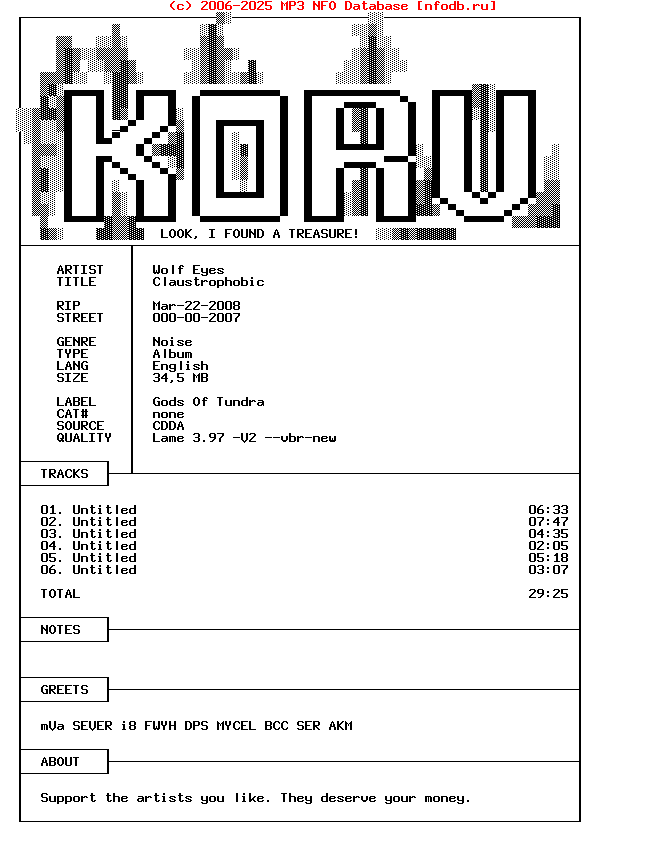 Wolf_Eyes-Claustrophobic-2007-KORV