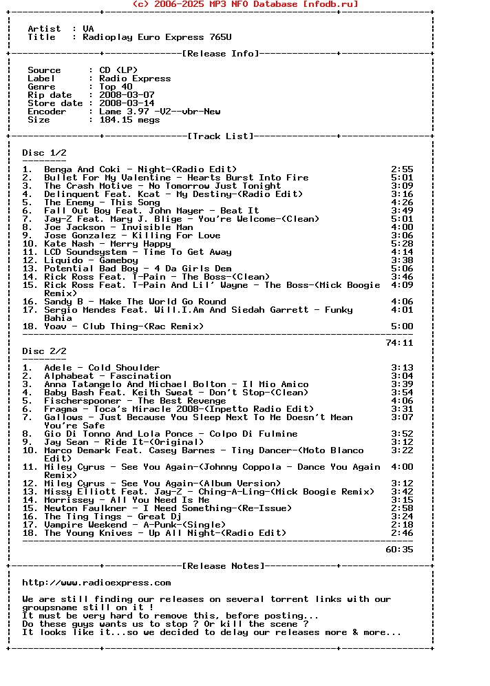 VA-Radioplay_Euro_Express_765U-2CD-2008