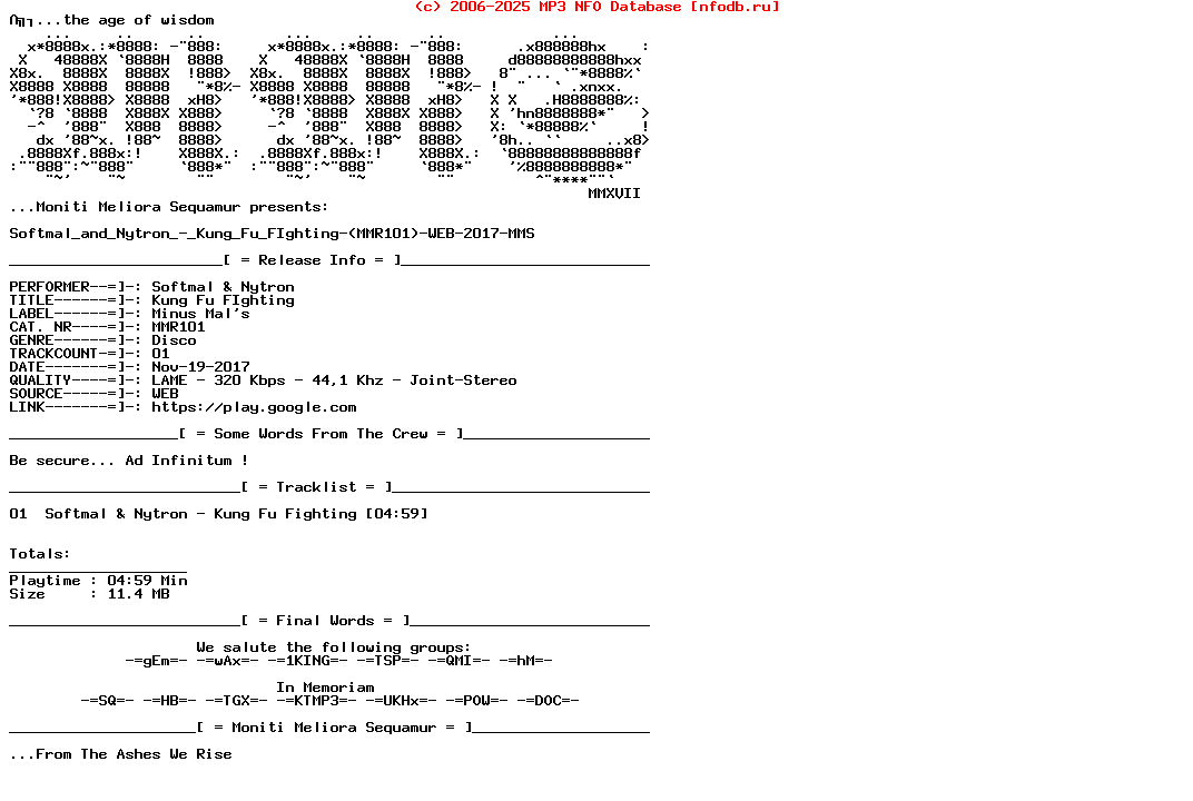 Softmal_And_Nytron_-_Kung_Fu_Fighting-(MMR101)-WEB-2017
