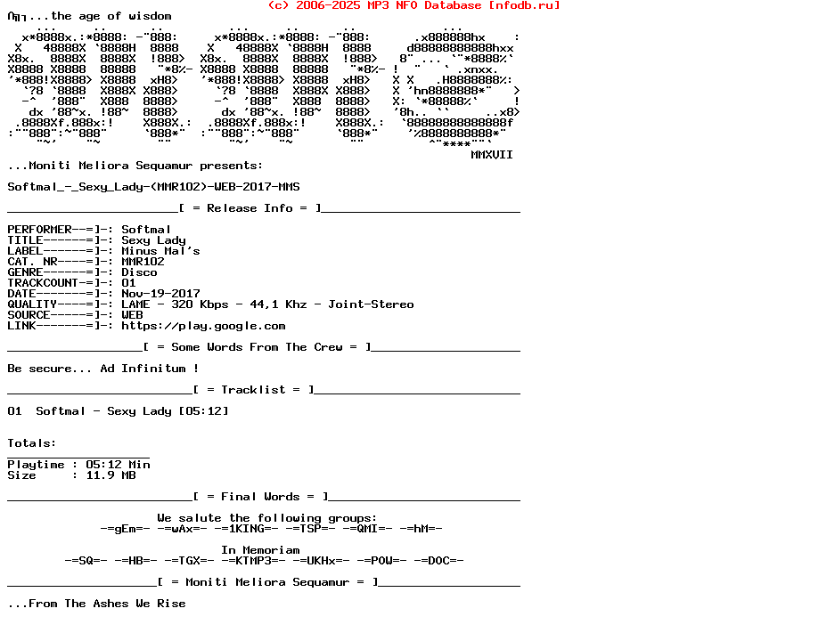 Softmal_-_Sexy_Lady-(MMR102)-WEB-2017