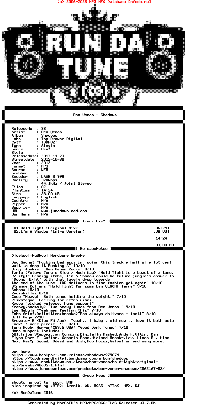 Ben_Venom_-_Shadows-(TDDR027)-WEB-2012-Rdt