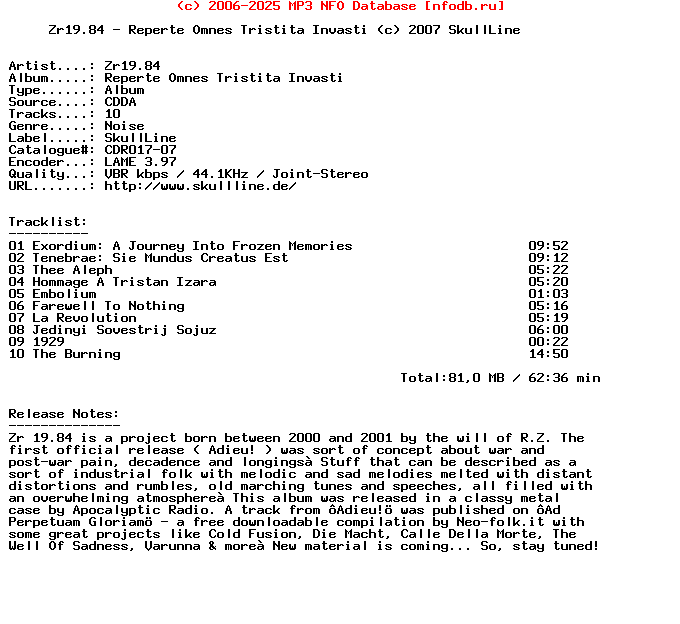 Zr19.84-Reperte_Omnes_Tristita_Invasti-CDR-2007