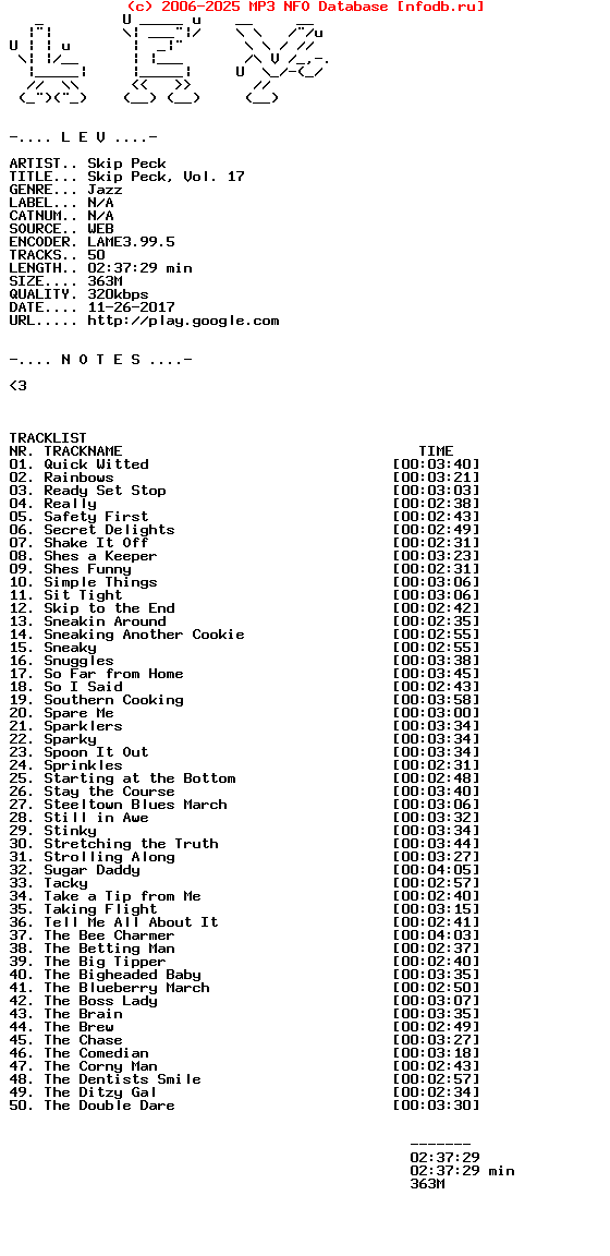 Skip_Peck-Skip_Peck_Vol_17-WEB-2017