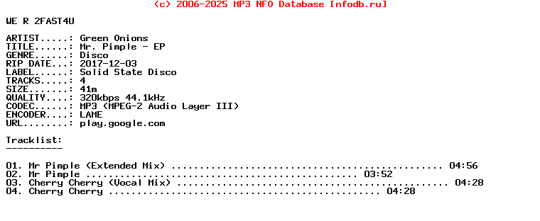 Green_Onions-Mr_Pimple_-_Ep-WEB-2017