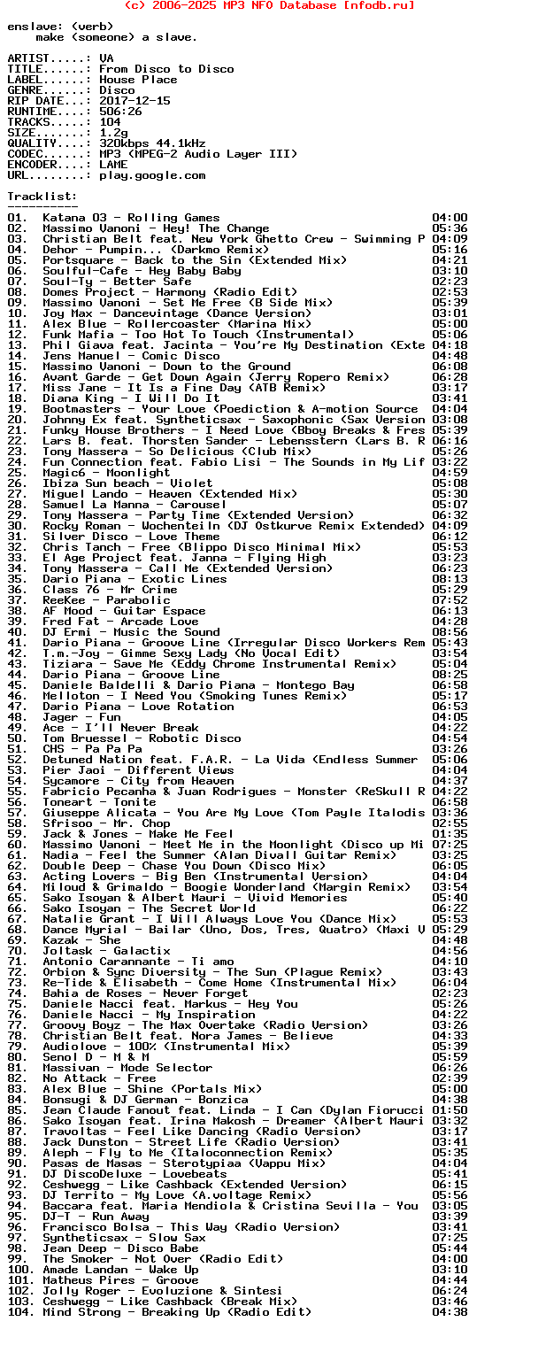 VA-From_Disco_To_Disco-WEB-2017