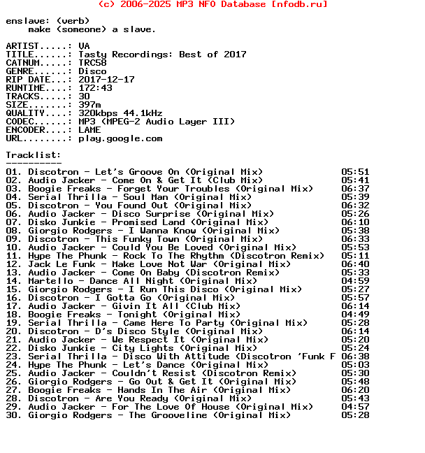 VA-Tasty_Recordings_Best_Of_2017-(TRC58)-WEB-2017