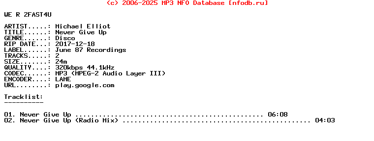 Michael_Elliot-Never_Give_Up-WEB-2017