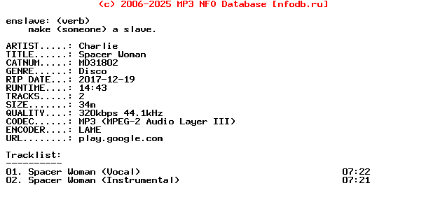 Charlie-Spacer_Woman-Remastered-(MD31802)-WEB-2017