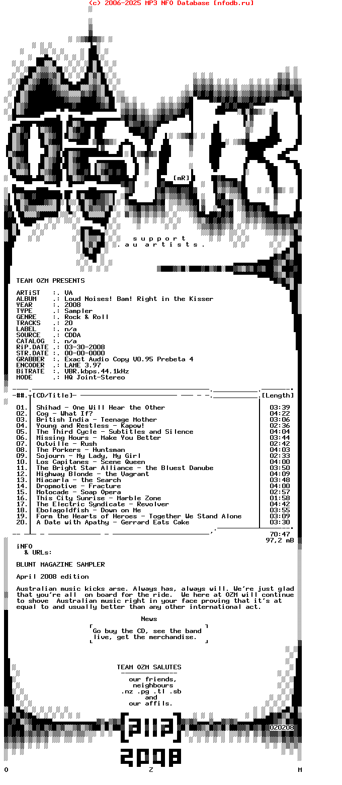 VA-Loud_Noises_Bam_Right_In_The_Kisser-2008