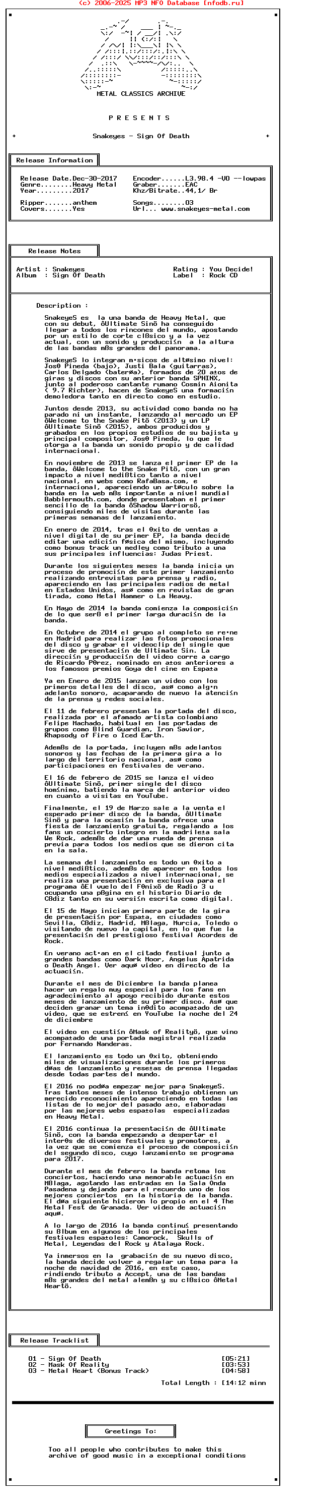 Snakeyes_-_Sign_Of_Death-CDS-2017-Mca