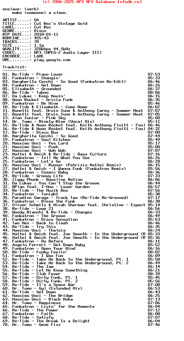 VA-Cut_Recs_Vintage_Gold-WEB-2018