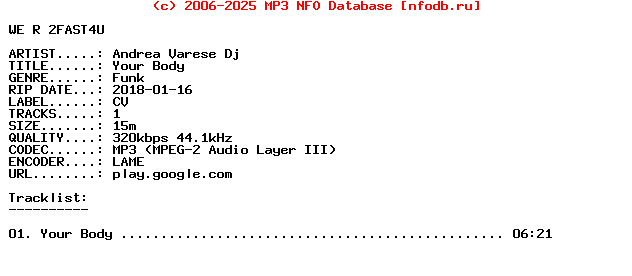 Andrea_Varese_Dj-Your_Body-WEB-2018