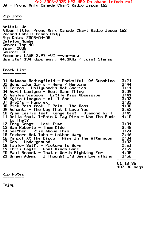 VA-Promo_Only_Canada_Chart_Radio_Issue_162-2008