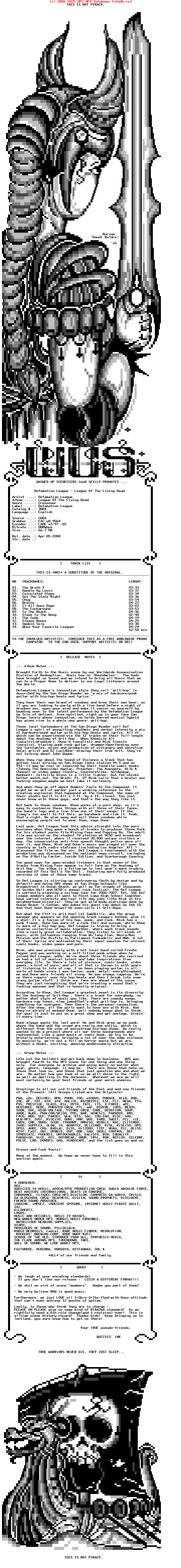 Defamation_League--League_Of_The_Living_Dead-2007-WUS