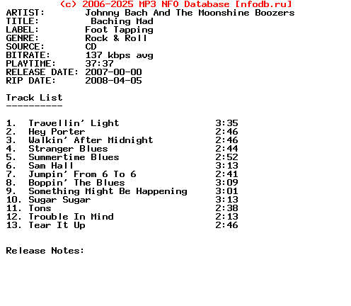 Johnny_Bach_And_The_Moonshine_Boozers-Baching_Mad-2007