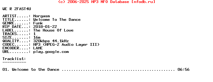 Morgasm-Welcome_To_The_Dance-WEB-2018