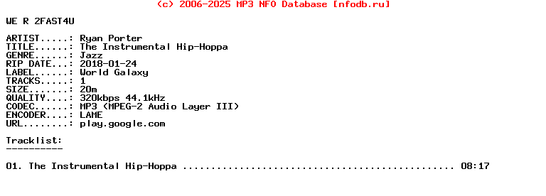 Ryan_Porter-The_Instrumental_Hip-Hoppa-WEB-2018