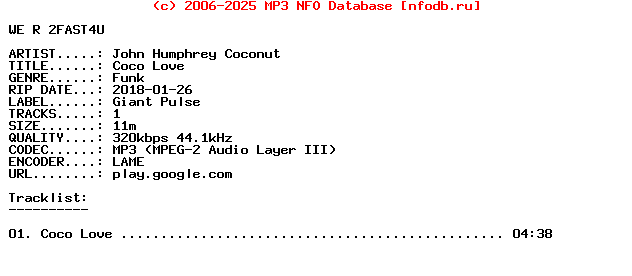 John_Humphrey_Coconut-Coco_Love-WEB-2018
