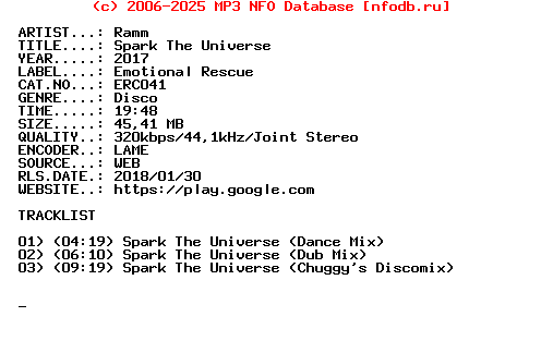 Ramm-Spark_The_Universe-(ERC041)-WEB-2017