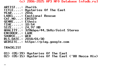 Jhalib-Mysteries_Of_The_East-(ERC029)-WEB-2016