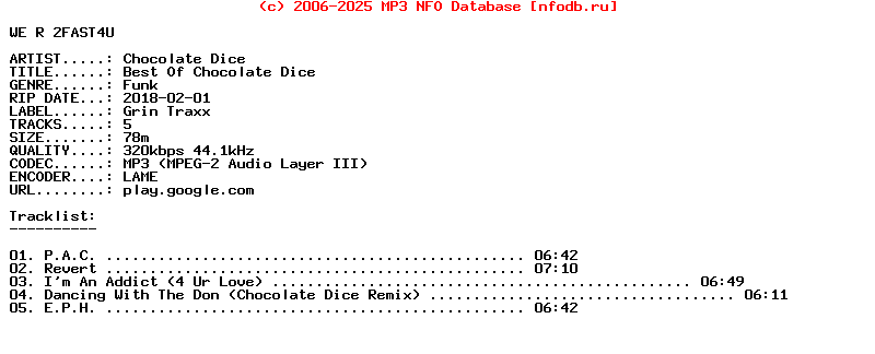 Chocolate_Dice-Best_Of_Chocolate_Dice-WEB-2018
