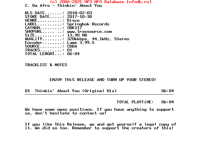 C_Da_Afro-Thinkin_About_You-(SBK117)-2017-BF