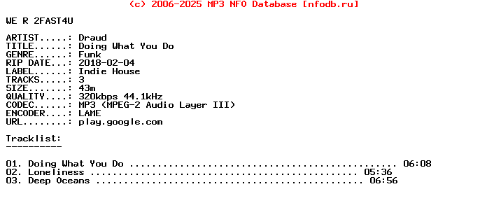 Draud-Doing_What_You_Do-WEB-2018