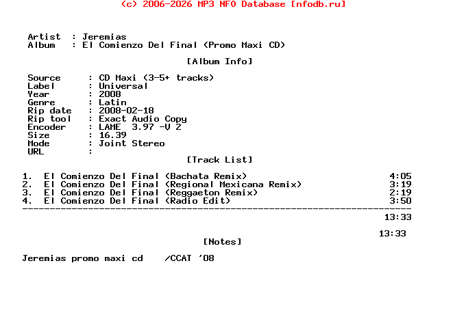 Jeremias-El_Comienzo_Del_Final_(PROMO_MAXI_CD)-2008-Copycat