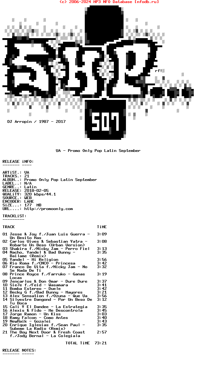 VA-Promo_Only_Pop_Latin_September-WEB-SP-2017