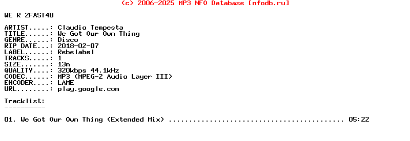 Claudio_Tempesta-We_Got_Our_Own_Thing-WEB-2018